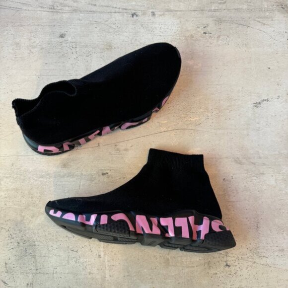 Balenciaga Speed Trainers (EU 39, US 9.5)  Lightly worn, excellent condition. - Picture 3 of 14